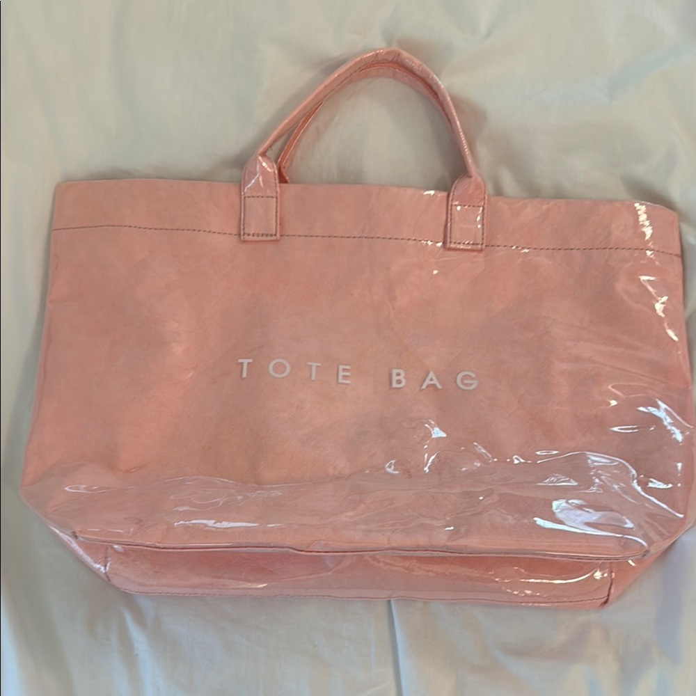 Pink Tote Bag